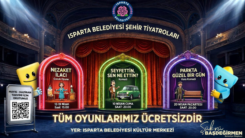 Şehir Tiyatroları 3 oyunla tiyatro severlerle buluşacak.