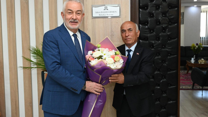 Gönen heyetinden Başkan Başdeğirmen’e ziyaret