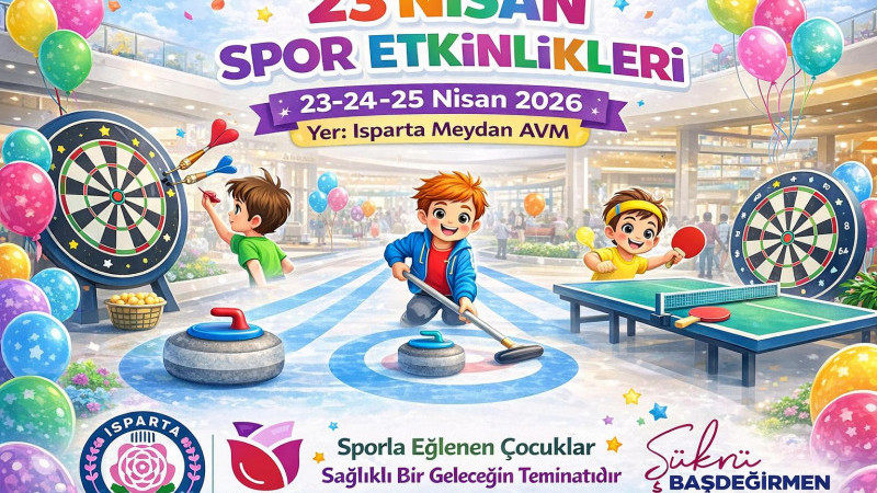 Isparta Belediyesi’nden Çocuk Şenliği