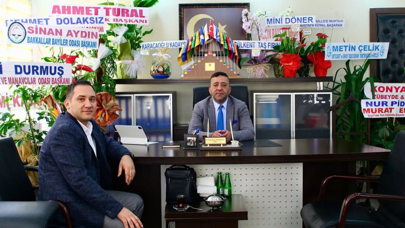 SMMM Tuna Tokuç’tan Lokantacılar Odasına Ziyaret.