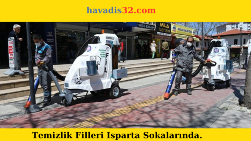 Filler Isparta Sokaklarında.