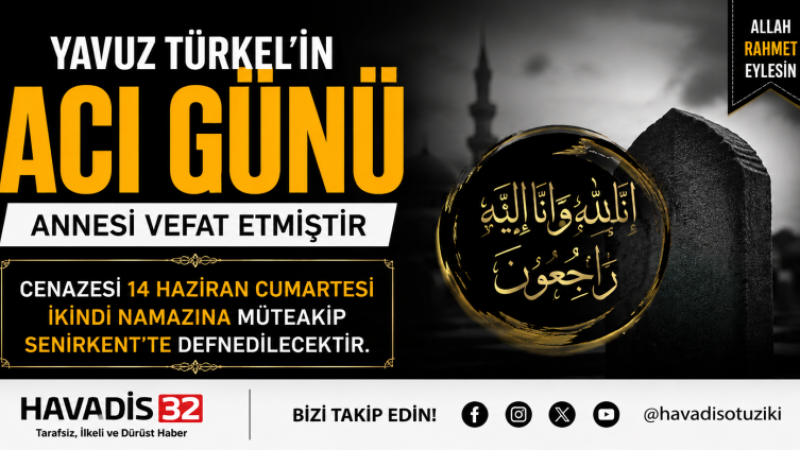 Senirkent'te Hüzünlü Gün: Nazmiye Türkel Hayatını Kaybetti
