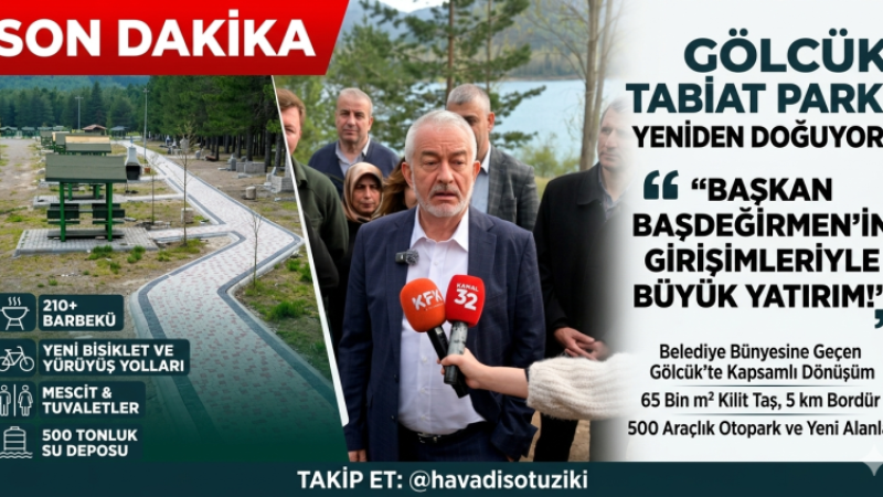Gölcük Tabiat Parkı’nda Dev Dönüşüm: Isparta’nın İncisi Yeni Çehresiyle Büyülüyor!