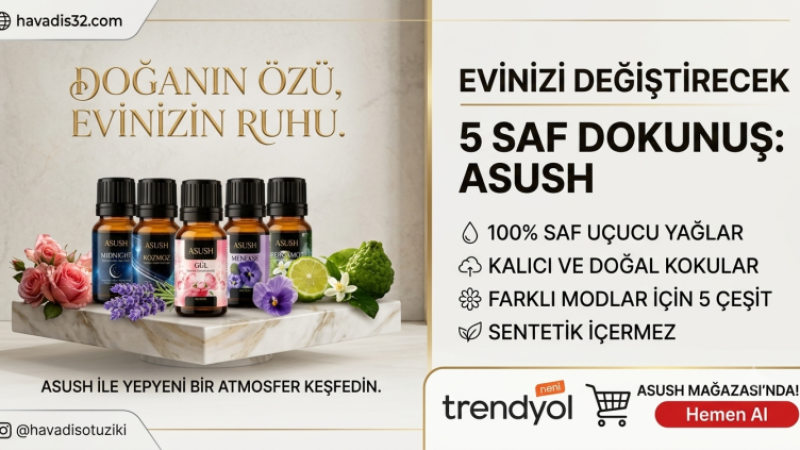 Doğanın Özü Evinizde: ASUSH Esansiyel Uçucu Yağları ile Tanışın.
