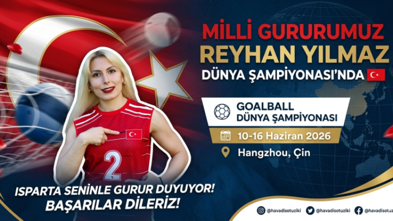 Isparta’nın Gururu Reyhan Yılmaz Dünya Sahnesinde!