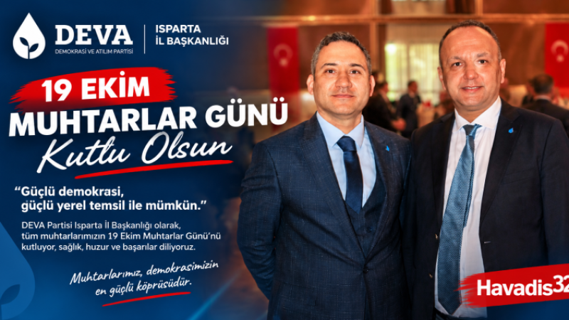“Muhtarın sesi duyulursa mahallenin, mahallenin sesi duyulursa toplumun sesi duyulur.”